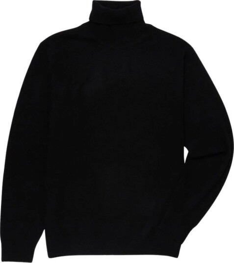 Brooks Brothers Herre Strikkevarer Svart 2XL,