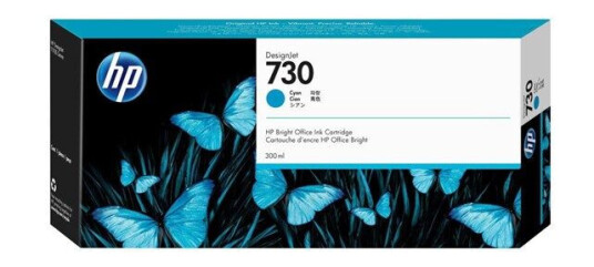 HP 730 / P2V68A High Capacity Cyan Ink - Blekkpatron Blå HP 730 / P2V68A High Capacity Cyan Ink - Blekkpatron Blå