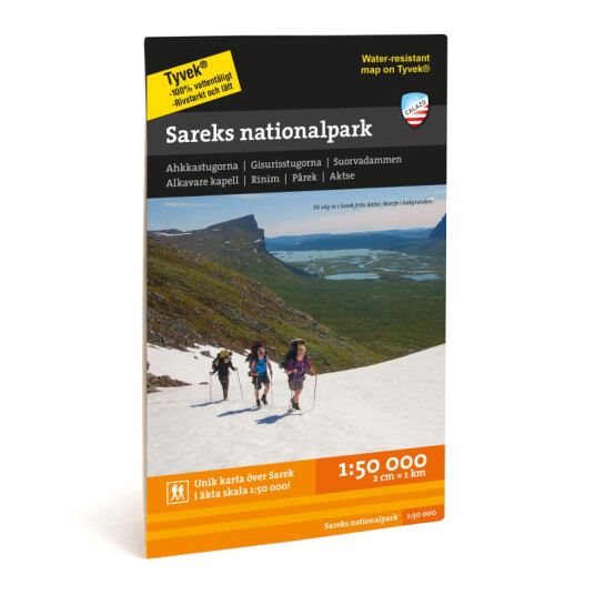 Calazo förlag Sareks nationalpark 1:50.000 OneSize, NoColour