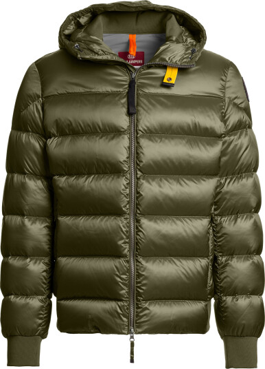 Parajumpers Men"s Pharrell Hooded Bomber Rosemary, L