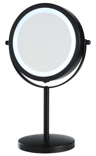 Day Makeup Spejl M/Led Lys Ø17.5H33cm