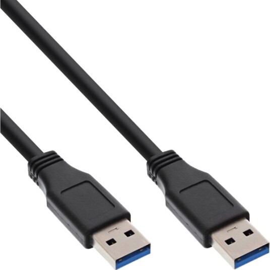 Inline 35220 2 M Usb A Usb A Usb 3.2 Gen 1 3.1 Gen 1 Hankjønn/Hankjønn Svart