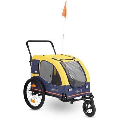 Hafenbande Sykkeltilhenger Cabby L Inkl. 2 Koblinger L 155 X B 74 X H 103 cm Maks 45 kg