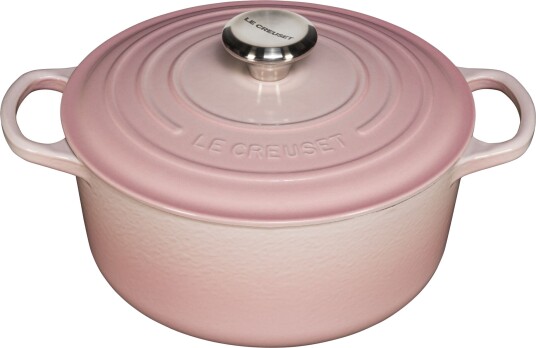 Le Creuset Signature Rund Gryte 4,2L 24 cm ??? Shell Pink