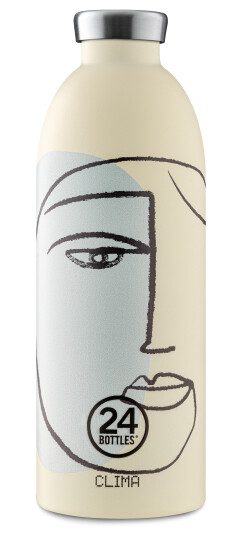 24 Bottles - Clima Bottle 0,85 L - White Calypso