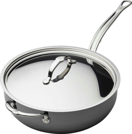Meyer Hestan NanoBond Traktørpanne Med Lokk 28 cm/4,7 L