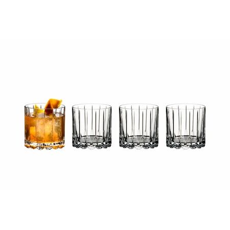 Riedel Double Rocks, 4-pakning