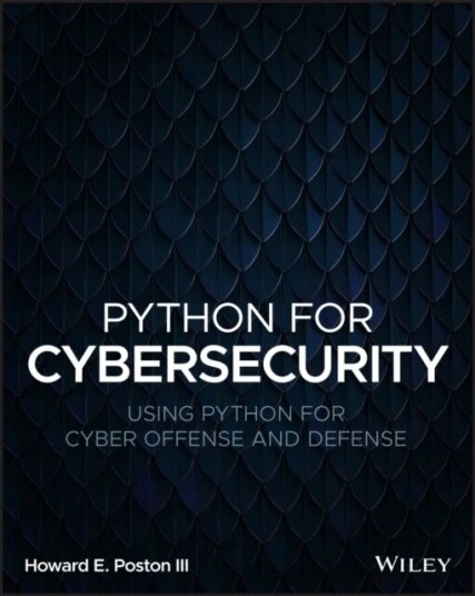 Python For Cybersecurity Av Howard E. Iii Poston