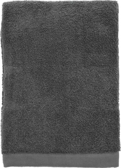 Södahl Økologisk håndkle 100% økologisk bomull Badehåndkle grå 70x140 cm Södahl Organic Ash