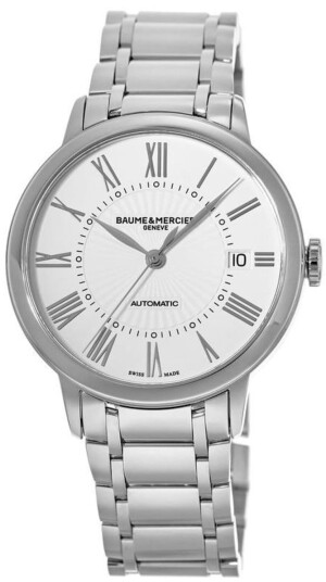 Baume & Mercier Dameklokke M0A10220 Classima Hvit/Stål Ø36.5 mm