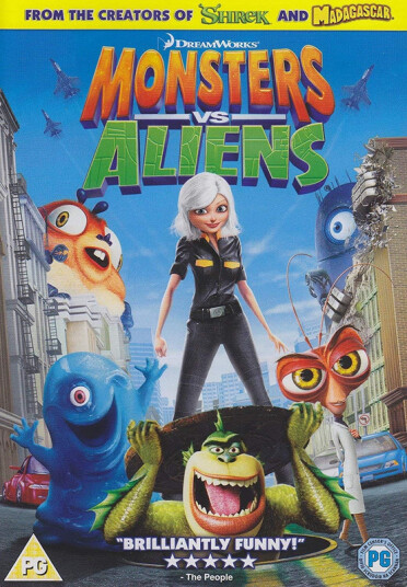 Monsters Vs Aliens DVD