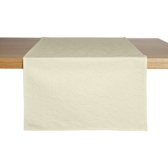 Erwin MBordløper Biella 40x170 cm (BxL) Champagnebeige Rektangulær Erwin MBordløper Biella 40x170 cm (BxL) Champagnebeige Rektangulær