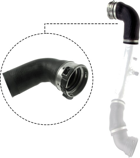 GATES 09 0711 Ladeluftslange GATES 09 0711 Ladeluftslange