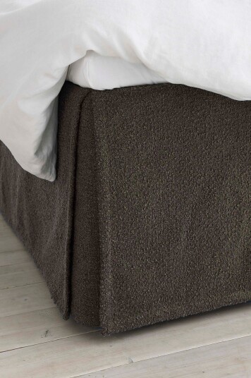 Ellos Home Sengekappe Altro i bouclé høyde 52 cm Brun