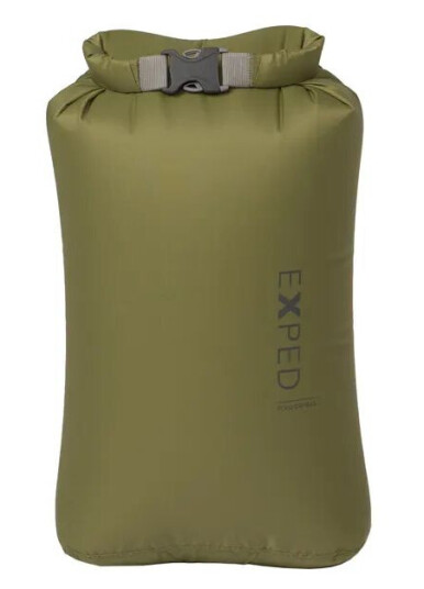 Exped Fold Drybag XS 3 liter, green - vanntett pakksekk Exped Fold Drybag XS 3 liter, green - vanntett pakksekk