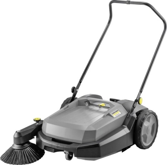 Kärcher Feiemaskin Km 70/20 C Grå/Sort Med Sidebørste Kärcher Feiemaskin Km 70/20 C Grå/Sort Med Sidebørste