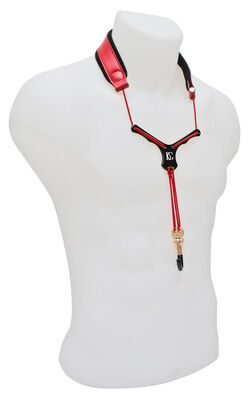 BG France S29YBMSH Zen Leather strap Rød
