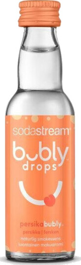 Sodastream Bubly aroma for kullsyrevann fersken Sodastream Bubly aroma for kullsyrevann fersken