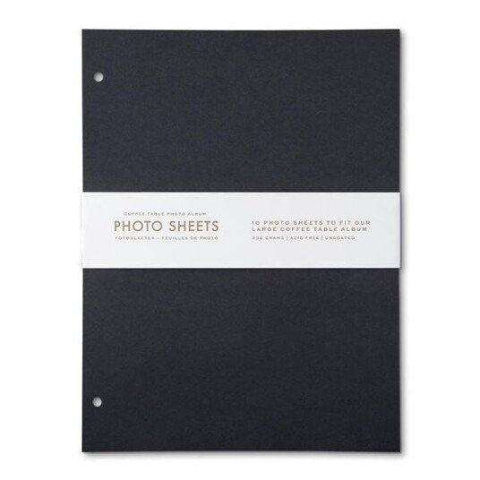 Printworks  Fotoalbum refill papir stor 10 stk