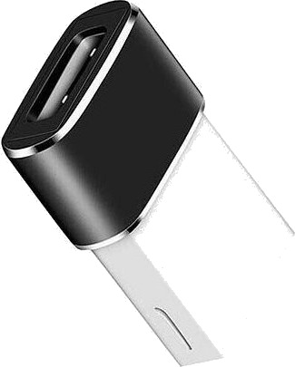 Usb-Adapter Vega Usb-A Til Usb-C Svart 32486 Usb-Adapter Vega Usb-A Til Usb-C Svart 32486
