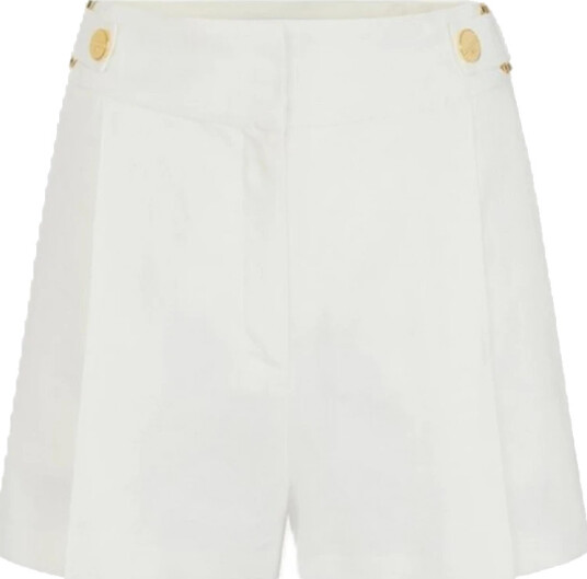 Elisabetta Franchi Dame Shorts Hvit S,