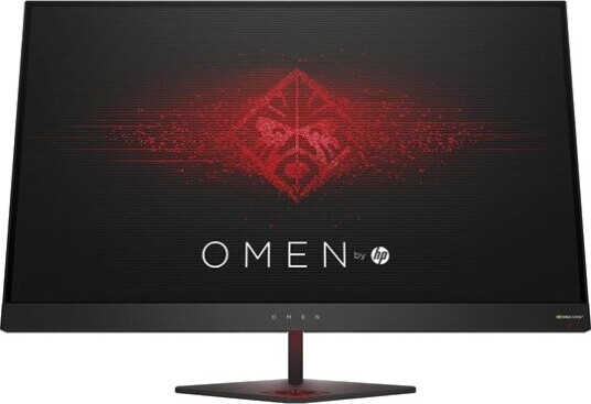 HP OMEN 27" FHD Gaming-skjerm med 165Hz IPS, HDR, VESA-montering, Sort