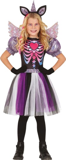 Fiestas Guirca Dark Unicorn Barn Kostyme X-Small 78224