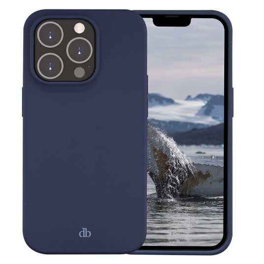 dbramante1928 iPhone 14 Pro Greenland Deksel - 100% Resirkulert Plast - Pacific Blue