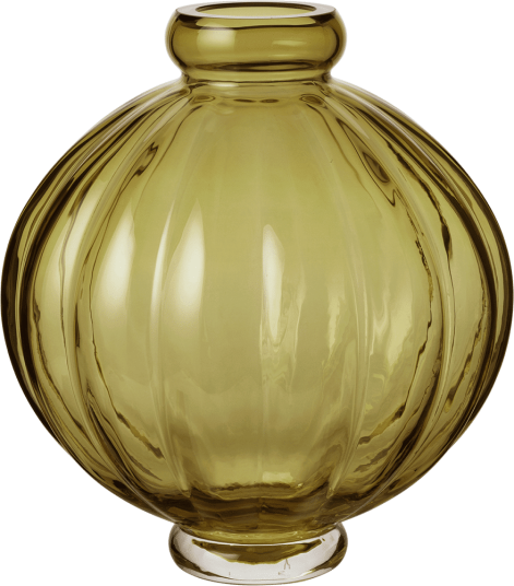 Louise Roe Balloon vase 25 cm Olive