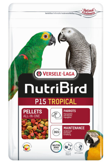 Versele Laga Versele-Laga Nutribird P15 Tropical 3 kg Versele Laga Versele-Laga Nutribird P15 Tropical 3 kg