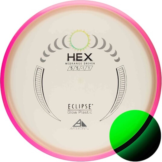 Axiom Discs Eclipse Glow Midrange Hex Assorted Colors 165 179g Axiom Discs Eclipse Glow Midrange Hex Assorted Colors 165 179g