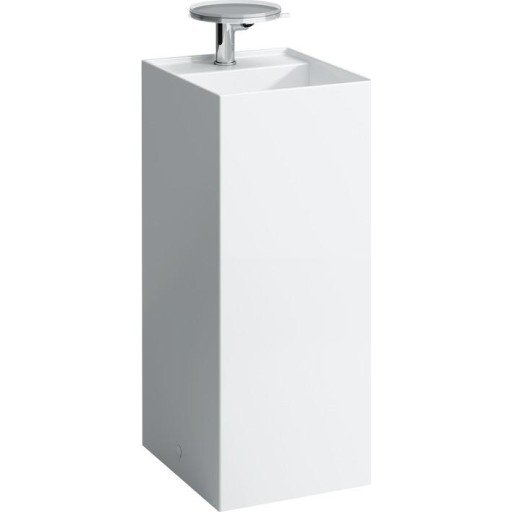 Kartell Laufen servant, 37,5x43,5 cm, hvit