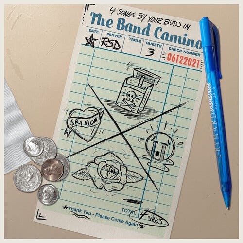 Band Camino  4 Songs By Your Buds In The Band Camino  LP/Vinyl