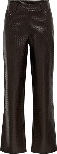 JDY Jdyella Pu Pants Jrs CHOCOLATE PLUM S