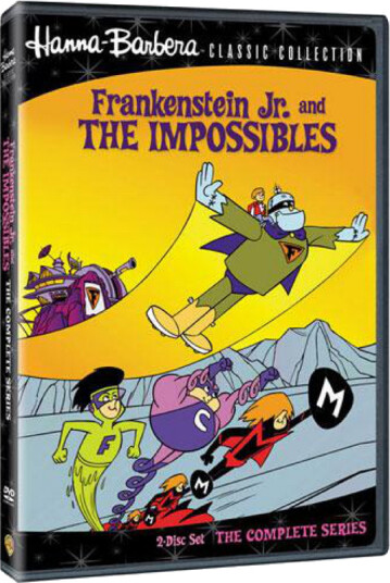 Frankenstein Jr. and the Impossibles Den Komplette Serien DVD
