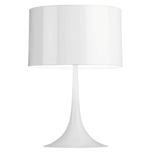 Flos Spun Light T2 Bordlampe Hvit