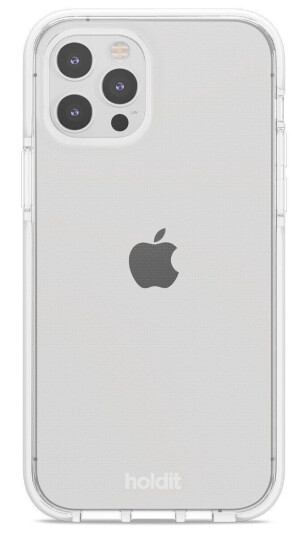 Holdit iPhone 12 / 12 Pro Seethru Deksel - Hvit