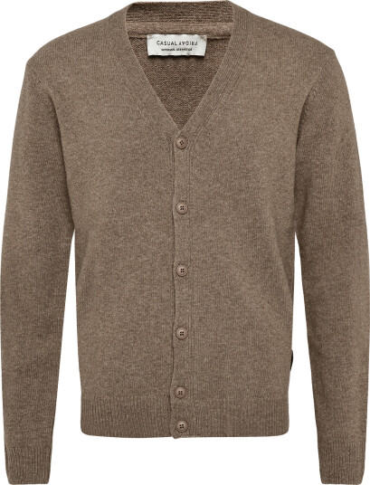 Casual Friday Cfkarl Lambswool Cardigan Brown S