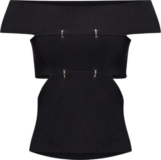 Alexander McQueen Dame Topper Svart L, Alexander McQueen Dame Topper Svart L,
