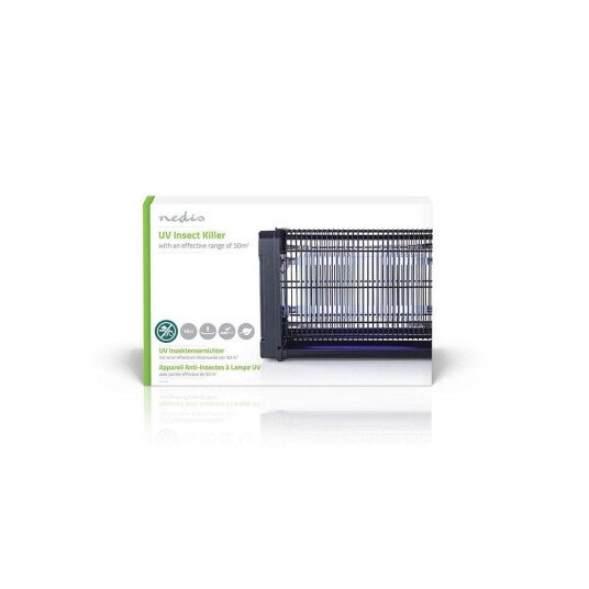 Lysbasert myggfelle, 16 W, 50 m² dekning