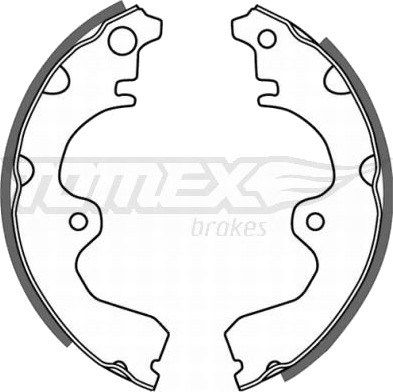 Bremsesko sett TOMEX Brakes TX 21 08