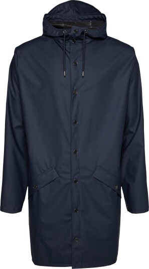 Rains Unisex Long Jacket ( 2022 ) L , Navy