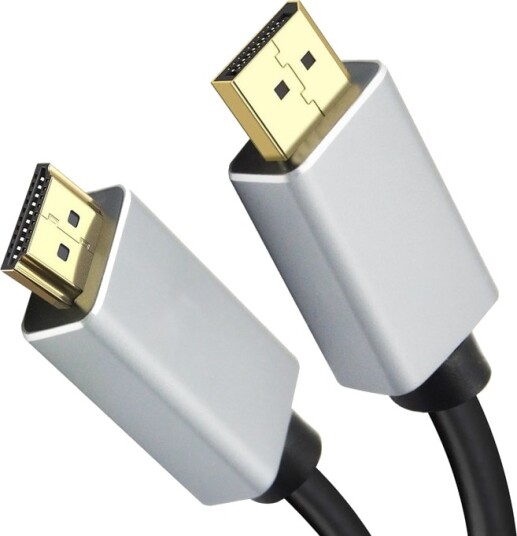 Helos 288453 1 M Displayport Hdmi Hankjønn Hankjønn Rett Helos 288453 1 M Displayport Hdmi Hankjønn Hankjønn Rett
