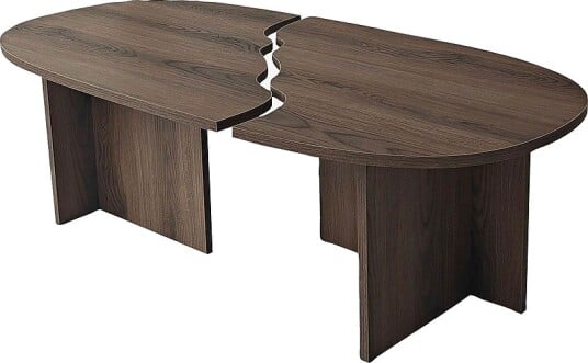 Hanah Home   Salongbord Missisipi   Brun