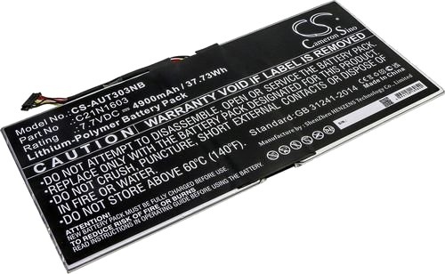 Batteri til Asus T303UA-GN053T etc