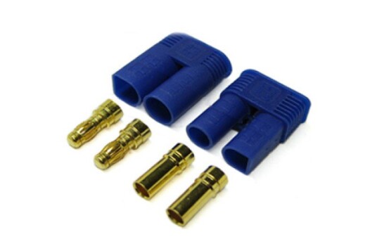 Etronix EC5 5mm Gold Connectors Female/Male ET0608