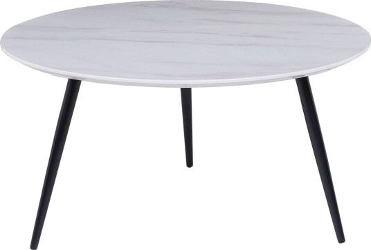 Soffbord Beliani Effie Grå White\|\|Black -