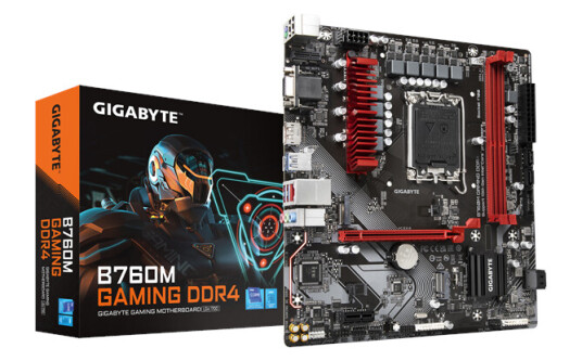 GIGABYTE B760M GAMING Hovedkort Micro-ATX med LGA 1700 og DDR4 GIGABYTE B760M GAMING Hovedkort Micro-ATX med LGA 1700 og DDR4