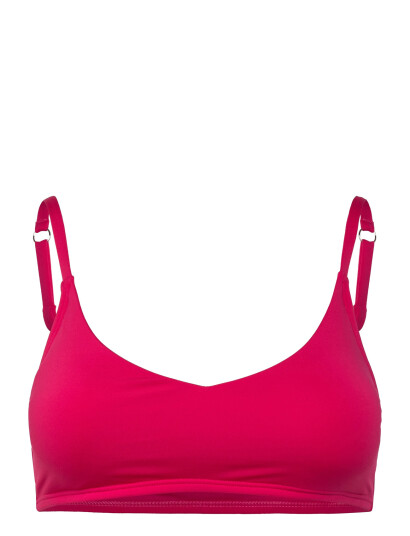 Speedo Solid Triangle Bikini Top Pink XS