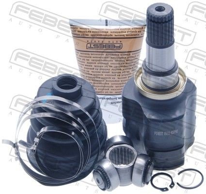 Febest Drivknute drivaksel FEBEST 0111 KSP90